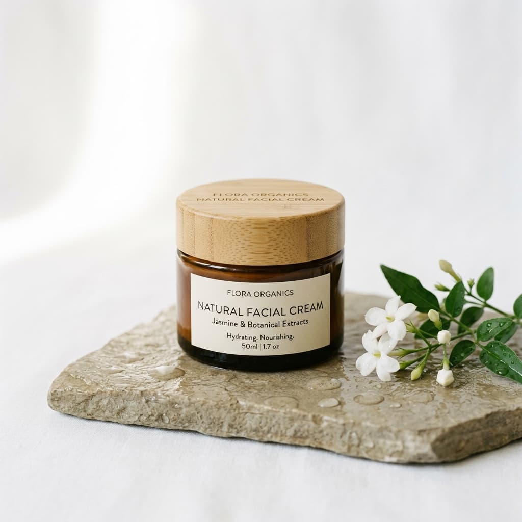 Crema Hidratante Orgánica de Jazmín